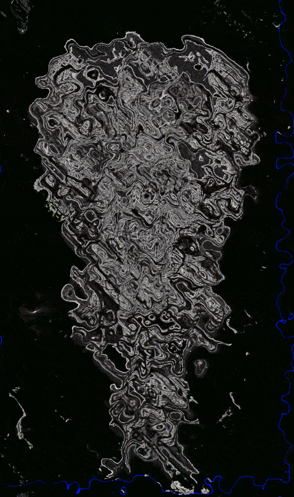 ink scketch abstract fine art mixed media drawing