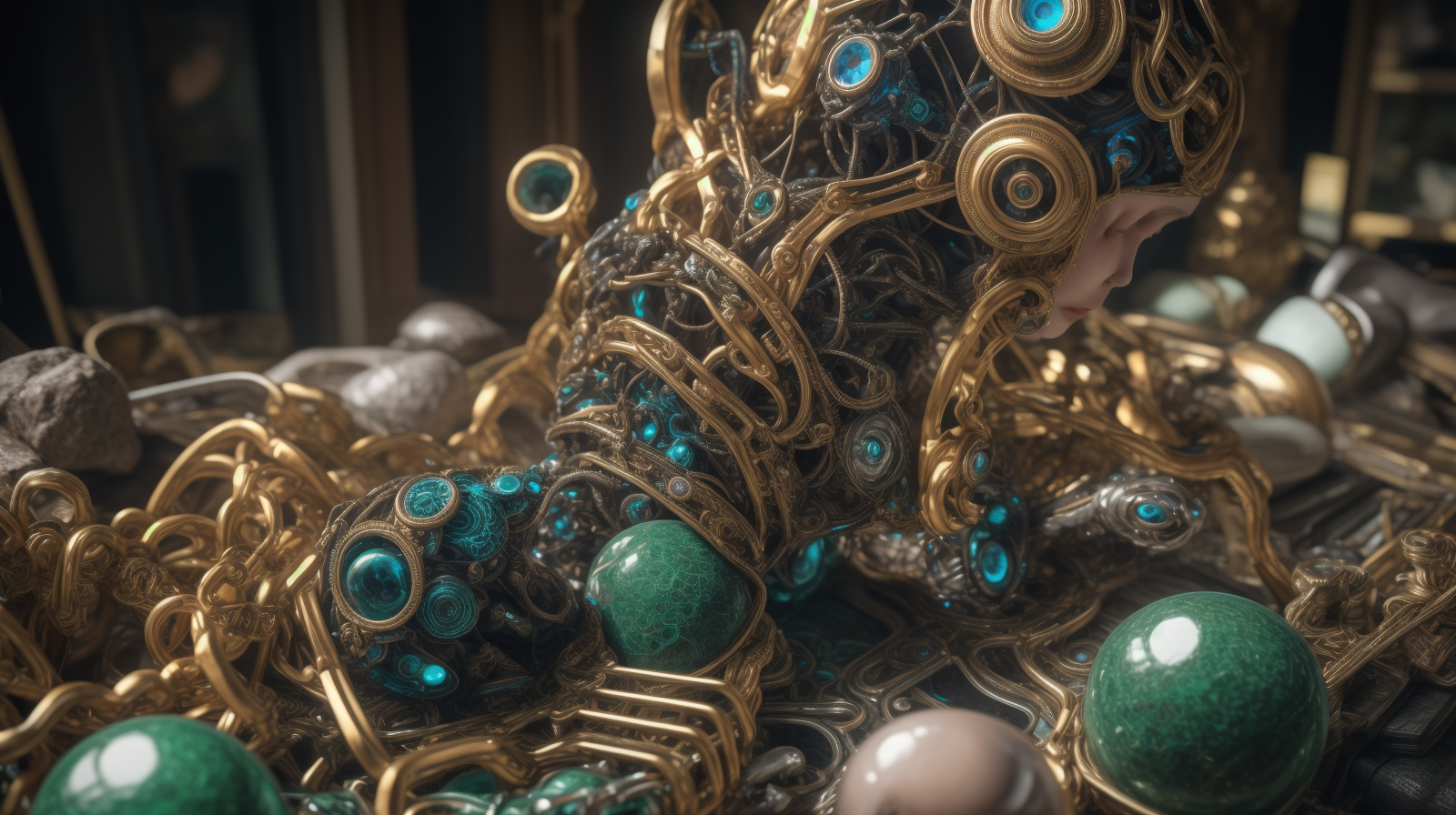 curating AI art curaition