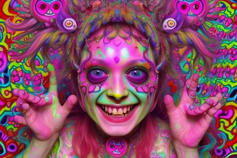 AI is on acid – hallucinogenic art