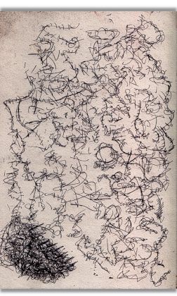 pen and ink art abstract 2